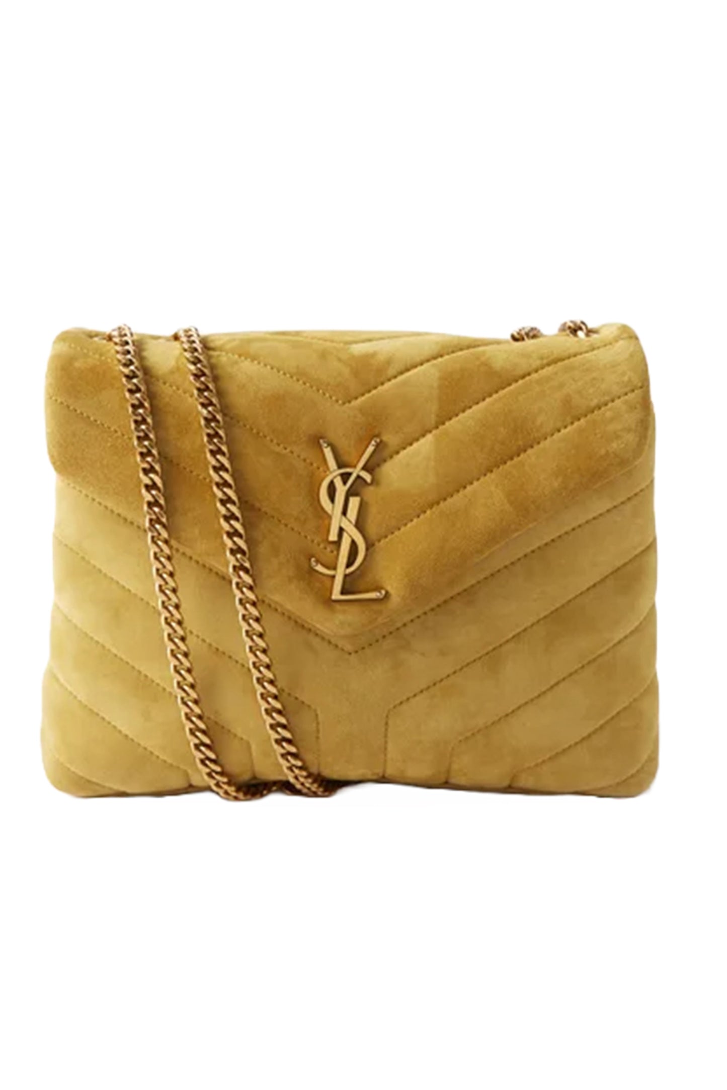 Loulou Small Quilted-Suede Shoulder Bag