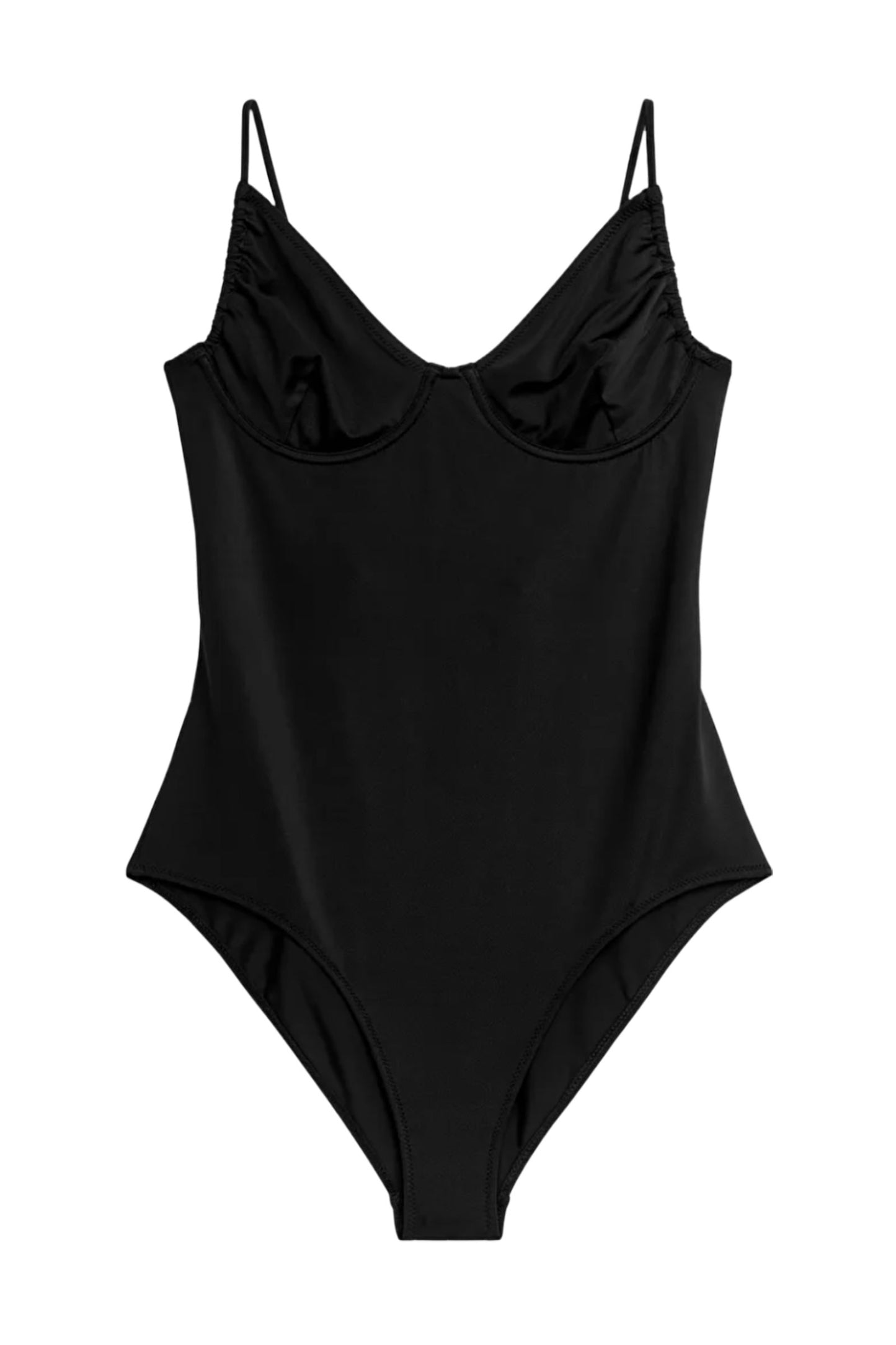 Black Wired Swimsuit