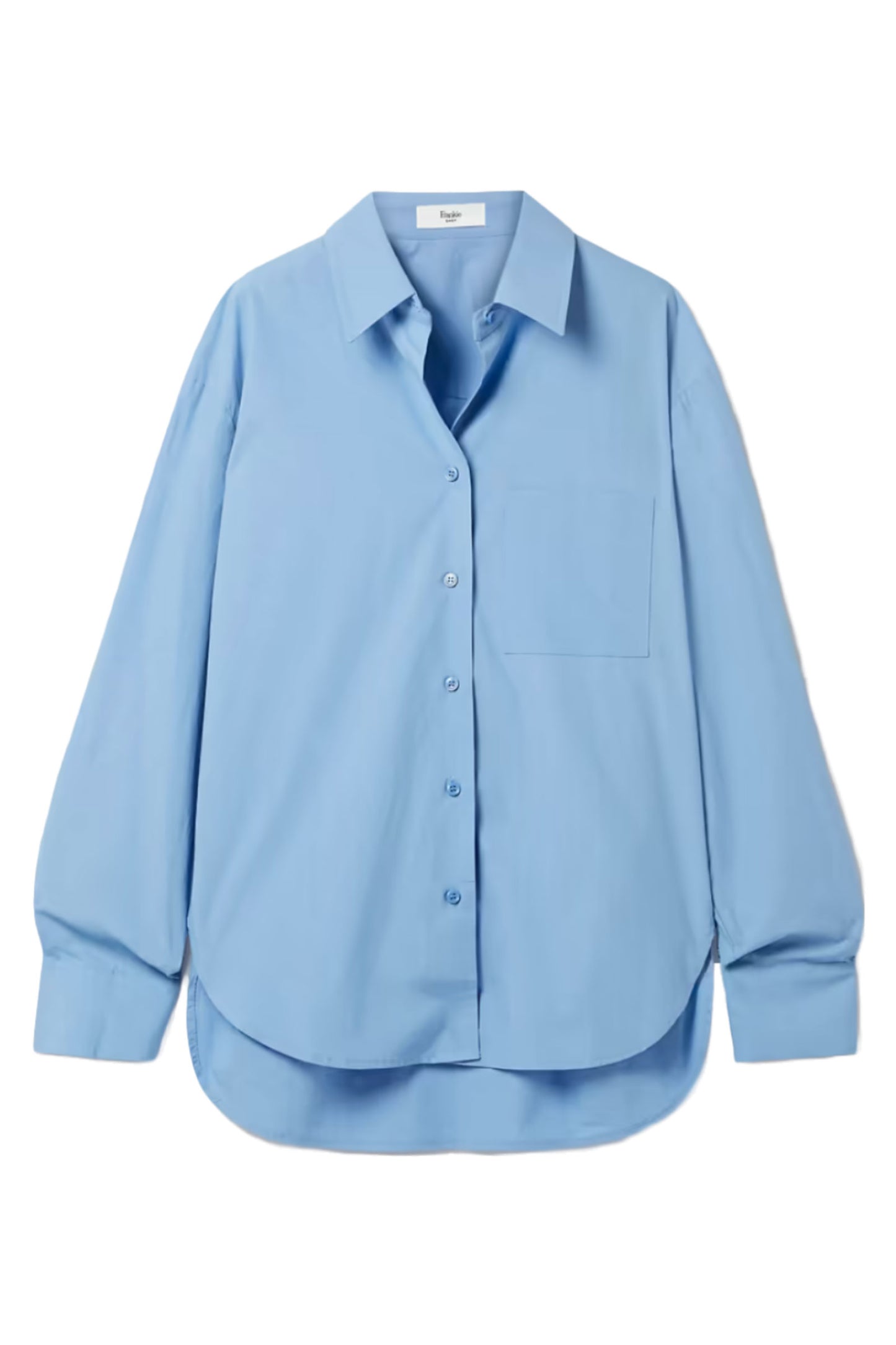 Blue Lui Organic Cotton-poplin Shirt