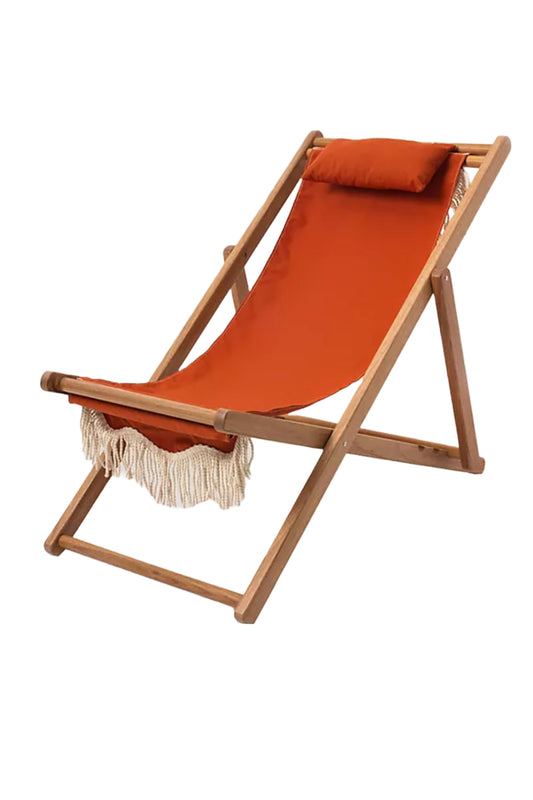 Dark Orange Sling Chair