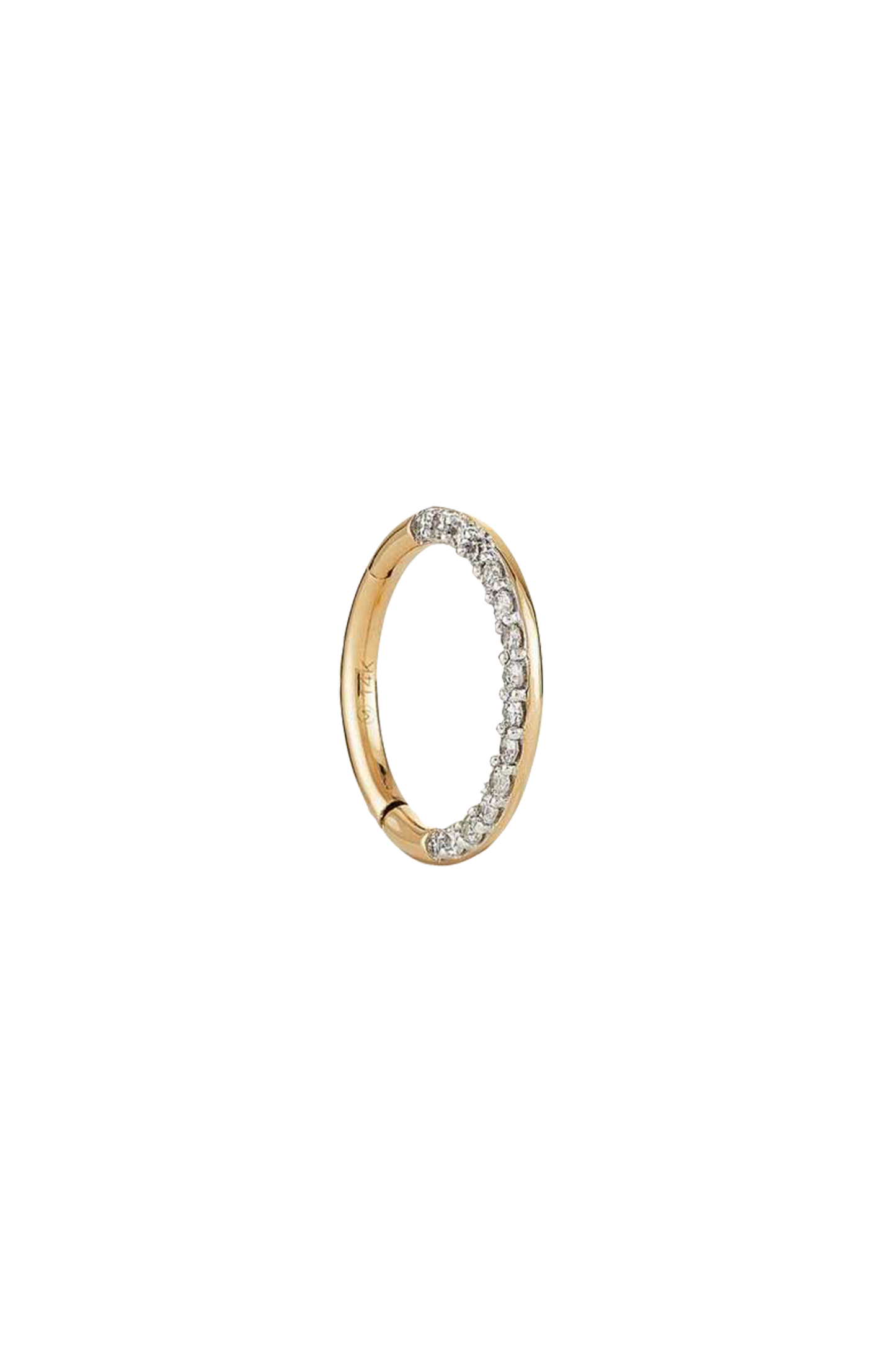 Cartilage Pavé Diamond Mini Hoop