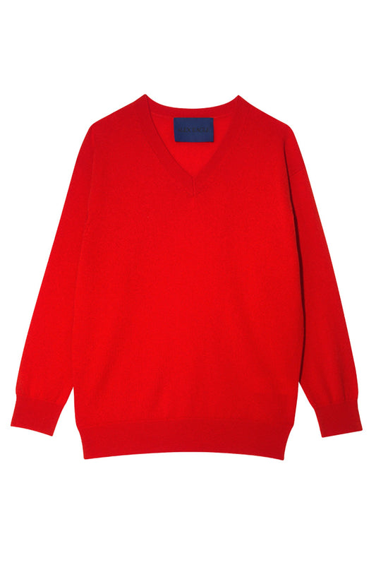 The Cashmere V Neck Jumper