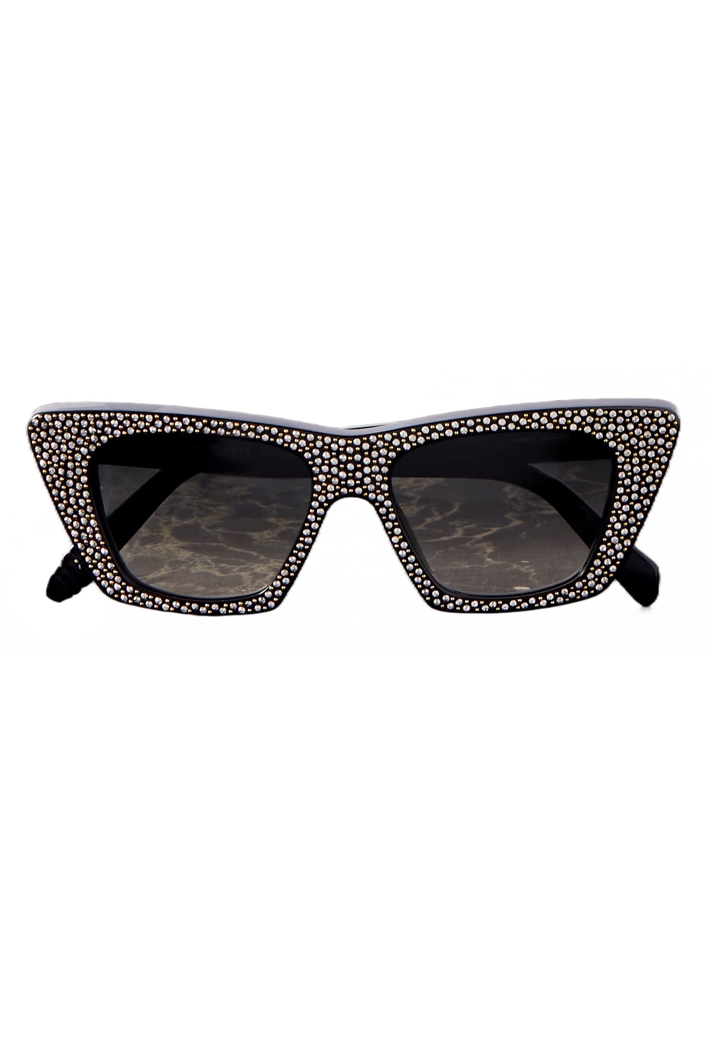 Studded Cat-Eye Acetate Sunglasses