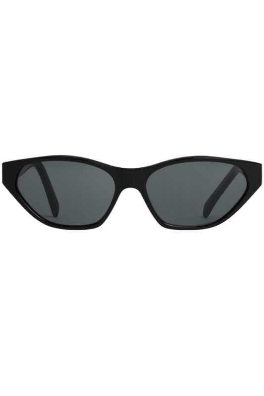 Cat Eye S251 Sunglasses In Acetate Black