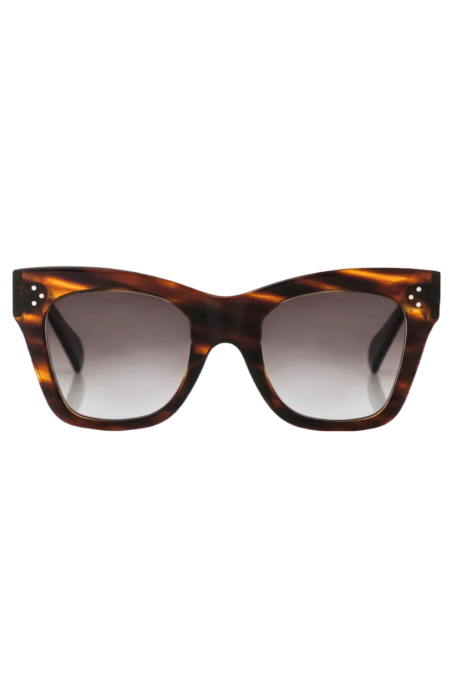 Cat-eye Acetate Sunglasses Brown Tortoiseshell