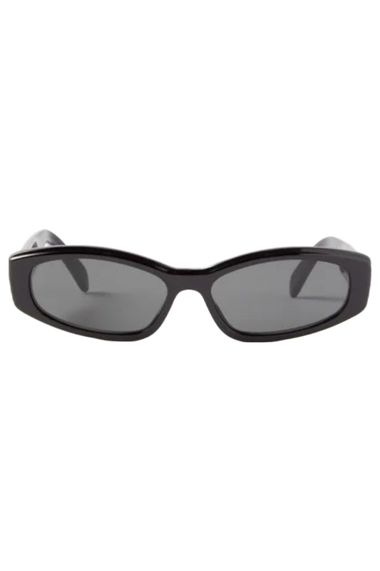 Oval Acetate Sunglasses