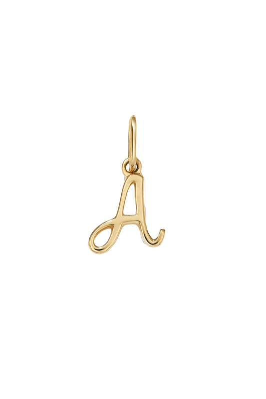 Cursive Letter Pendant