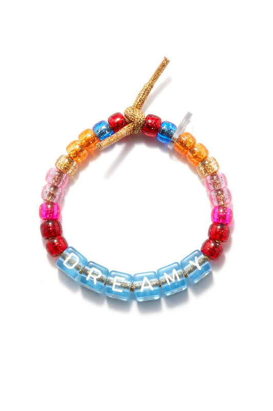 Dreamy Bead and Lurex Bracelet