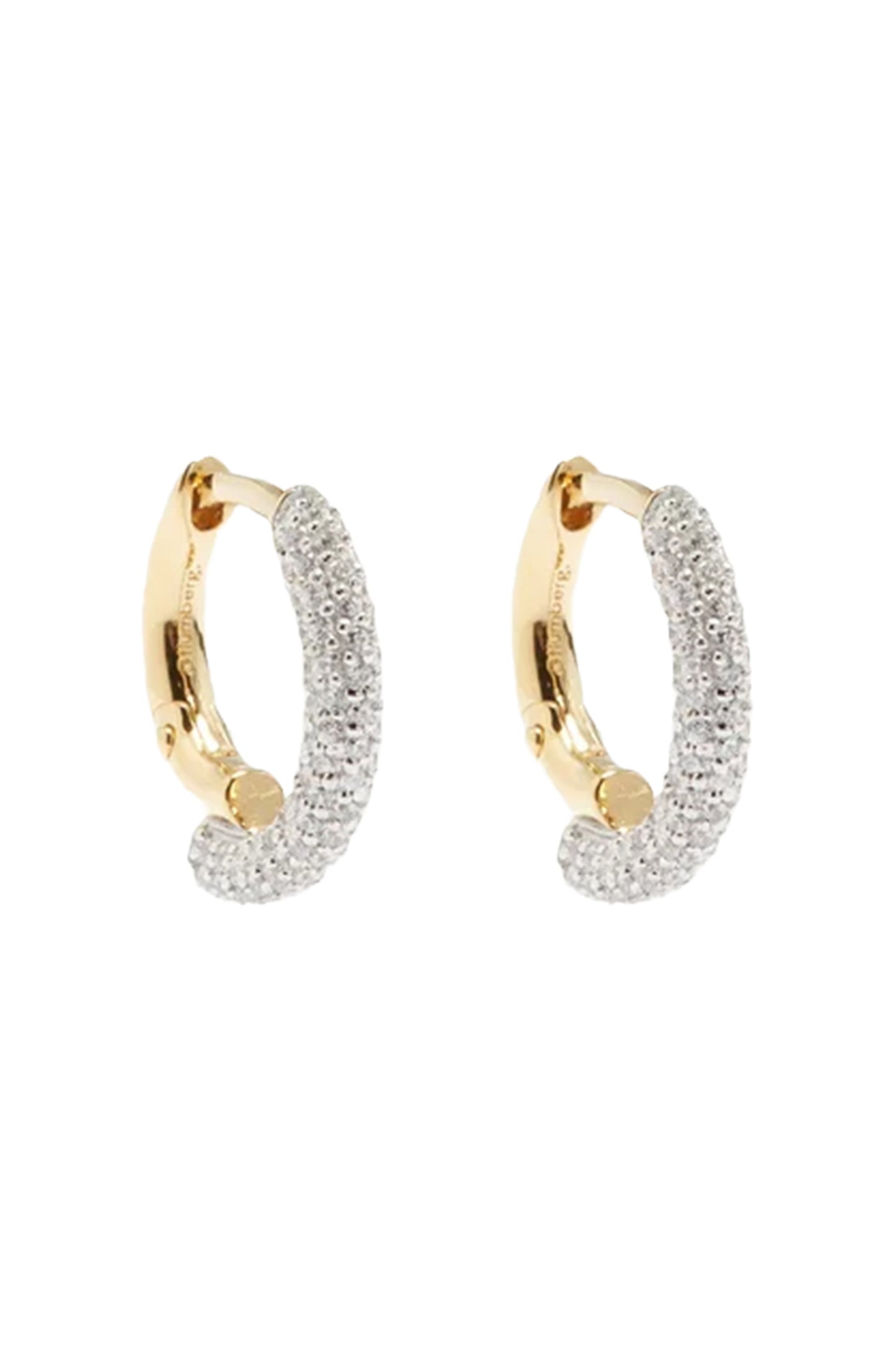 Chaos Small Crystal & 14kt Gold-Vermeil Earrings