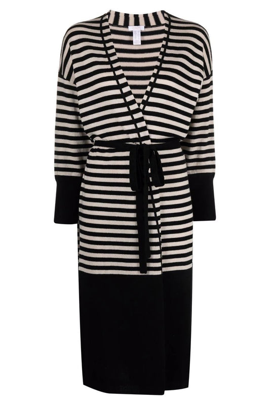 Sillage Striped Tie-Waist Cardigan