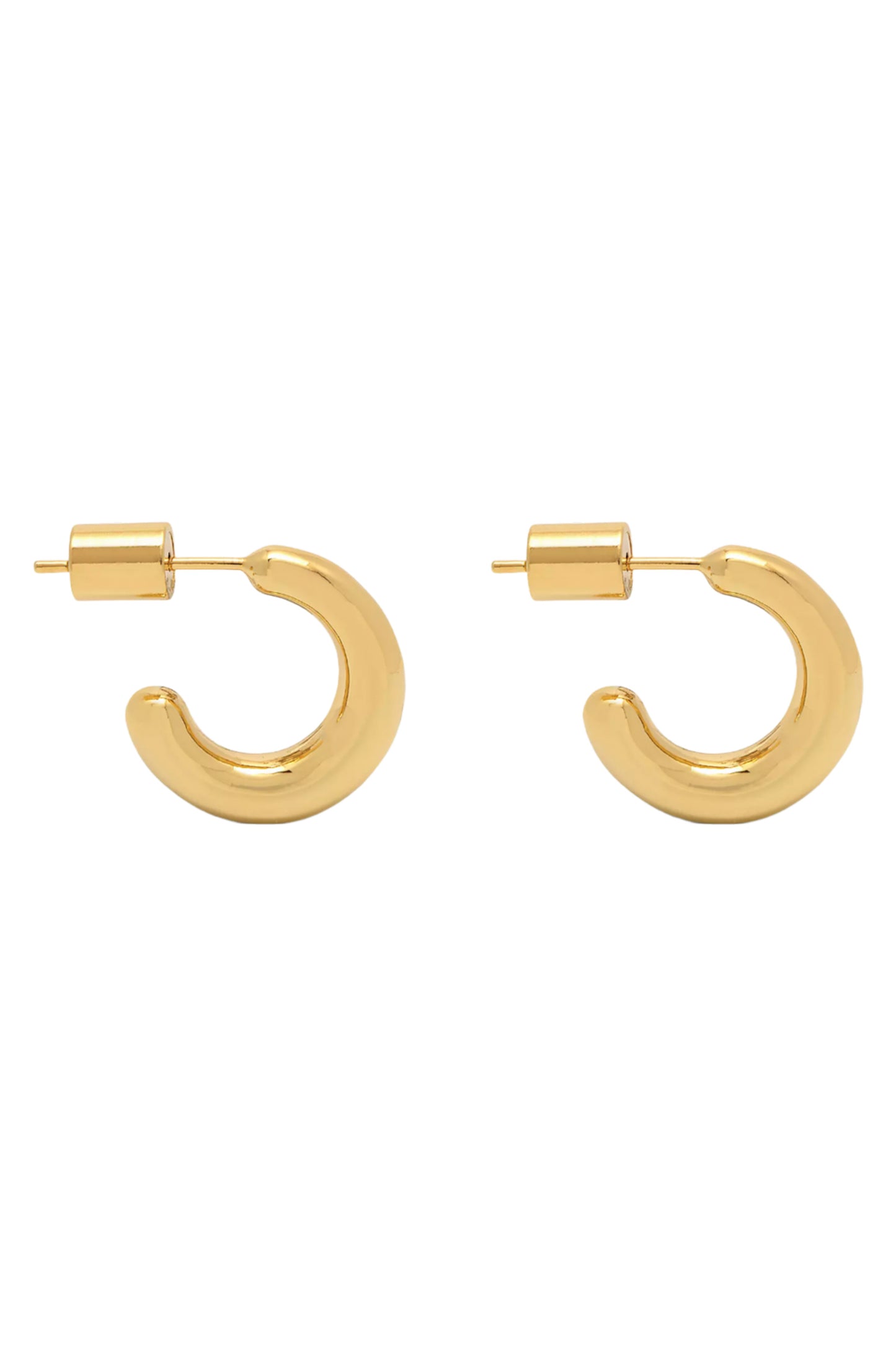 The Edit Chunky Semi Circle Hoop Earrings