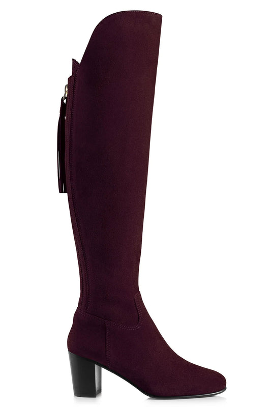 Over-The-Knee Heeled Boot