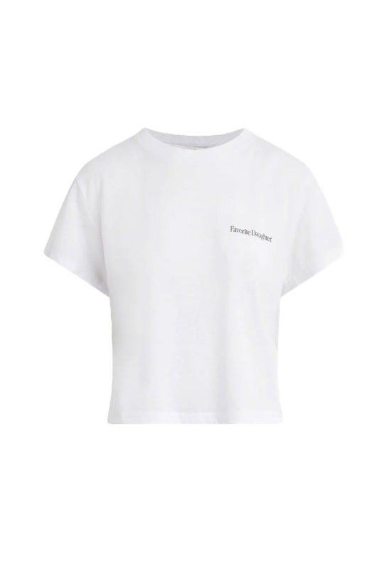 The Cropped Logo Tee