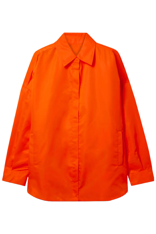 Perla Oversized Neon Shell Shirt