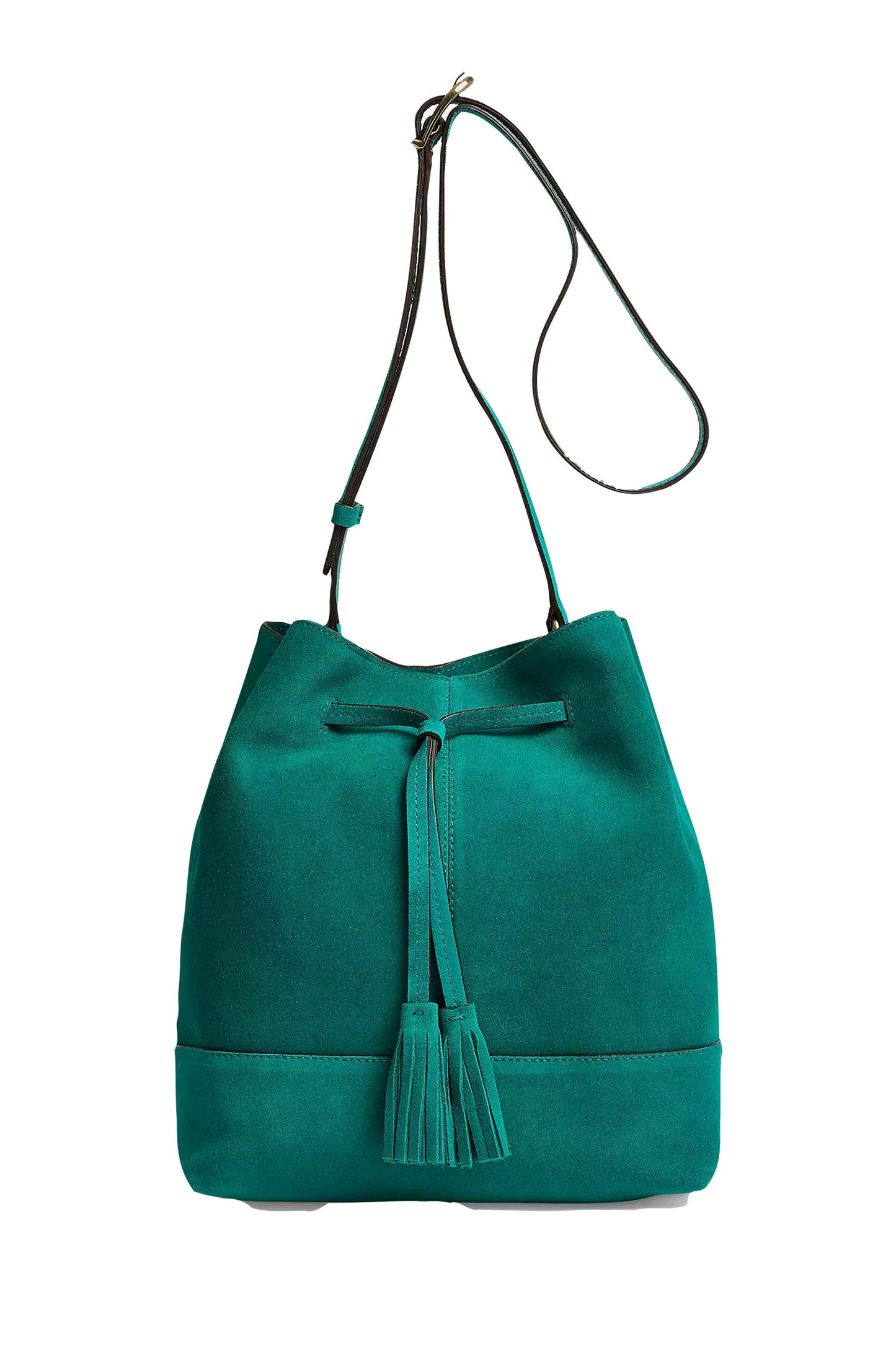 Jane Leather Bucket Bag