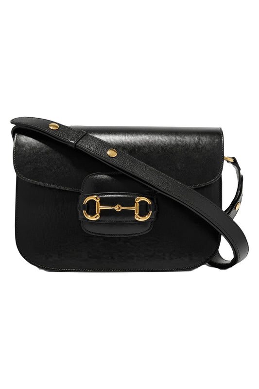 Horsebit 1955 Textured-Leather Shoulder Bag