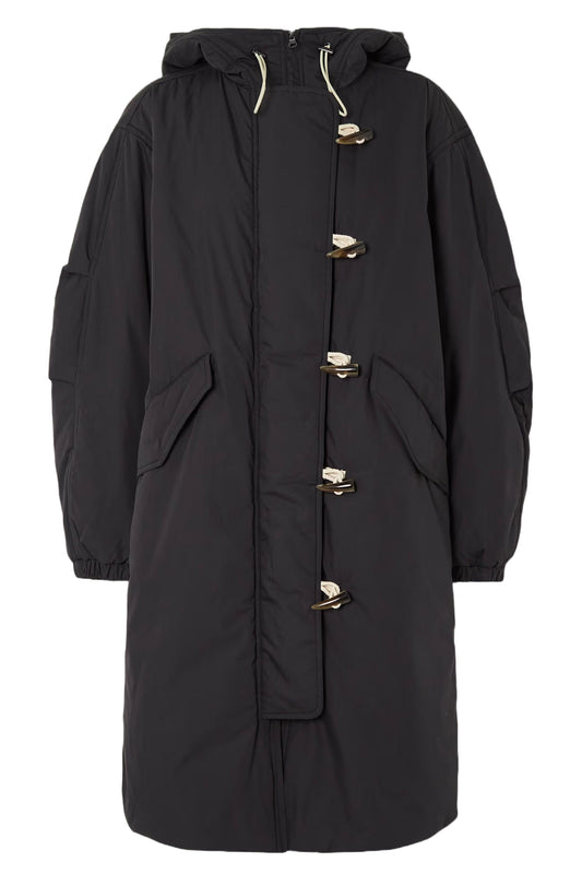 Cotton-Blend Hooded Parka