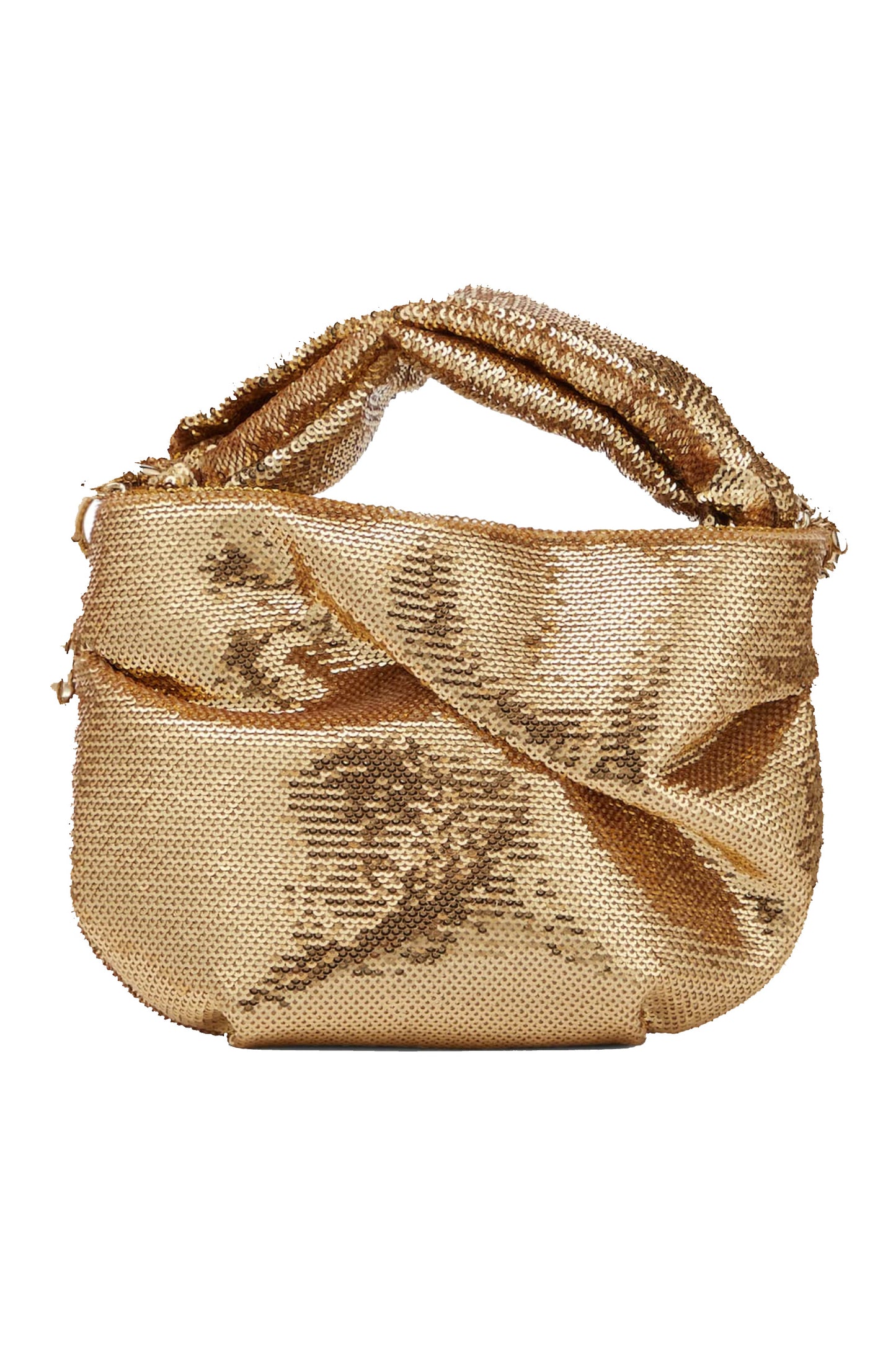 Bonny Gold Sequined Handbag