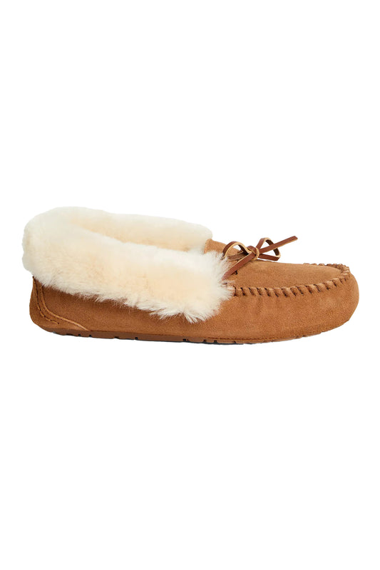 Sheepskin Moccasin Slippers