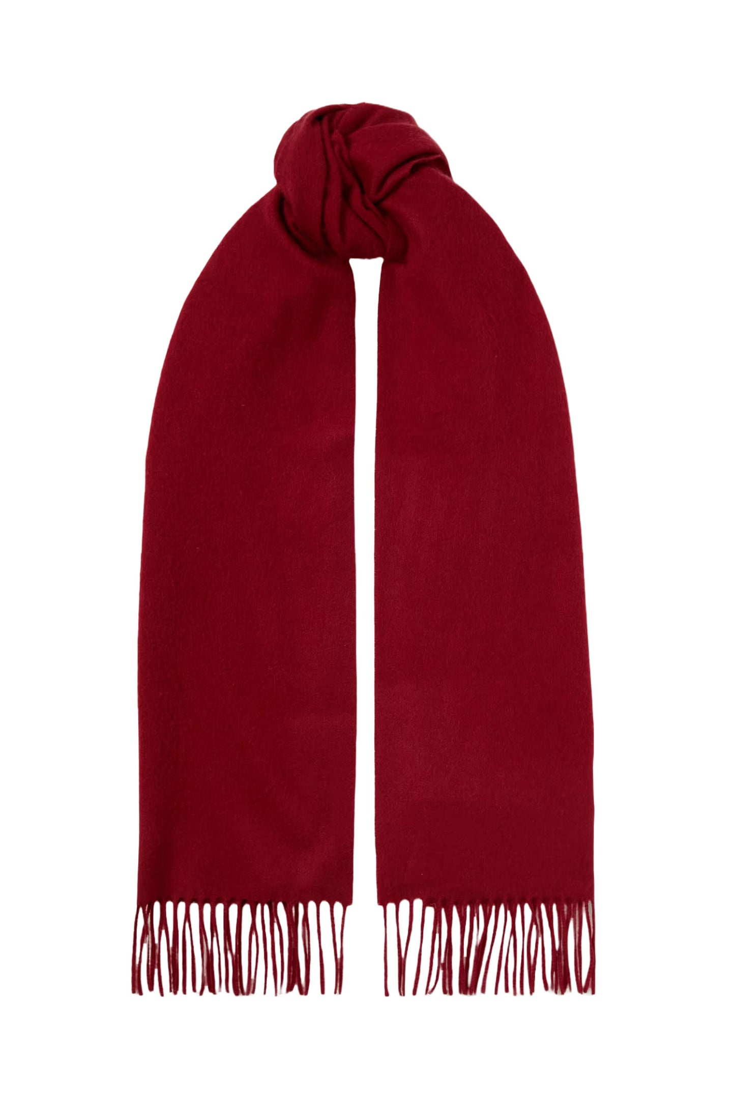 Fringed Cashmere Scarf