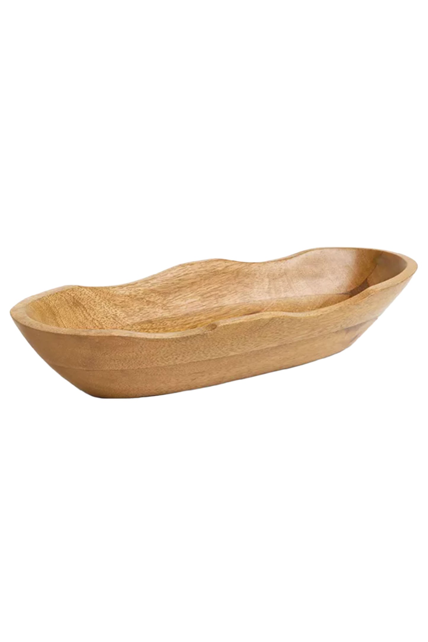 Mango Wood Bread Holder 40cm Natural