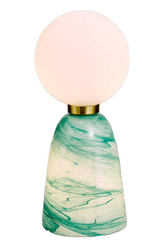 Planet Dual Lit Glass Table Lamp
