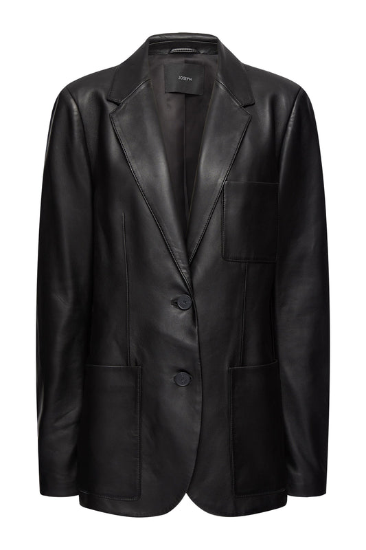 Nappa Leather Jacques Tailored Jacket