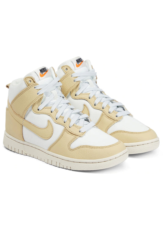 Dunk High Leather-Trimmed Sneakers