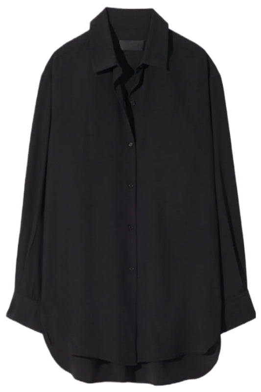 Julien Black Silk Shirt