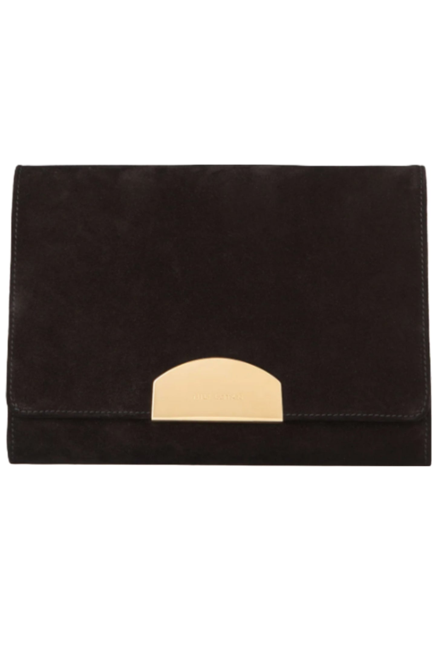 Le Agnes Suede Clutch