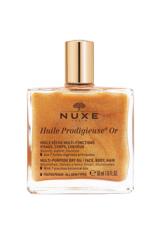 Huile Prodigieuse Golden Shimmer Multi Usage Dry Oil