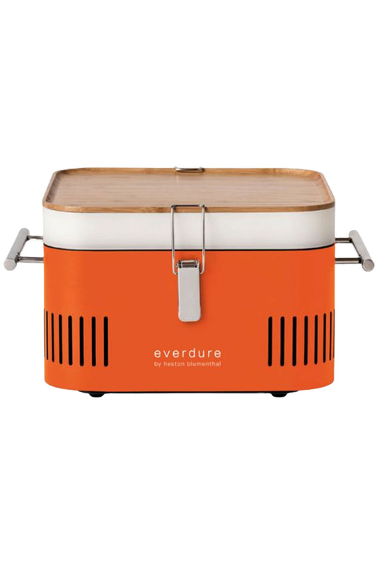 Orange Cube Portable Charcoal BBQ