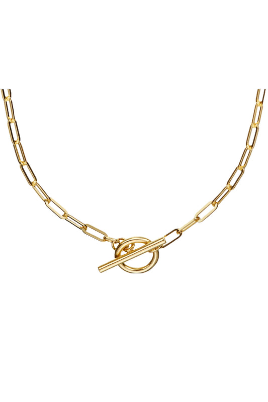 Love Link Necklace Yellow Gold Vermeil