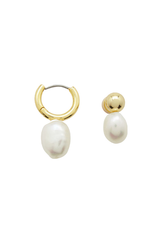 Mismatched Pearl Earrings