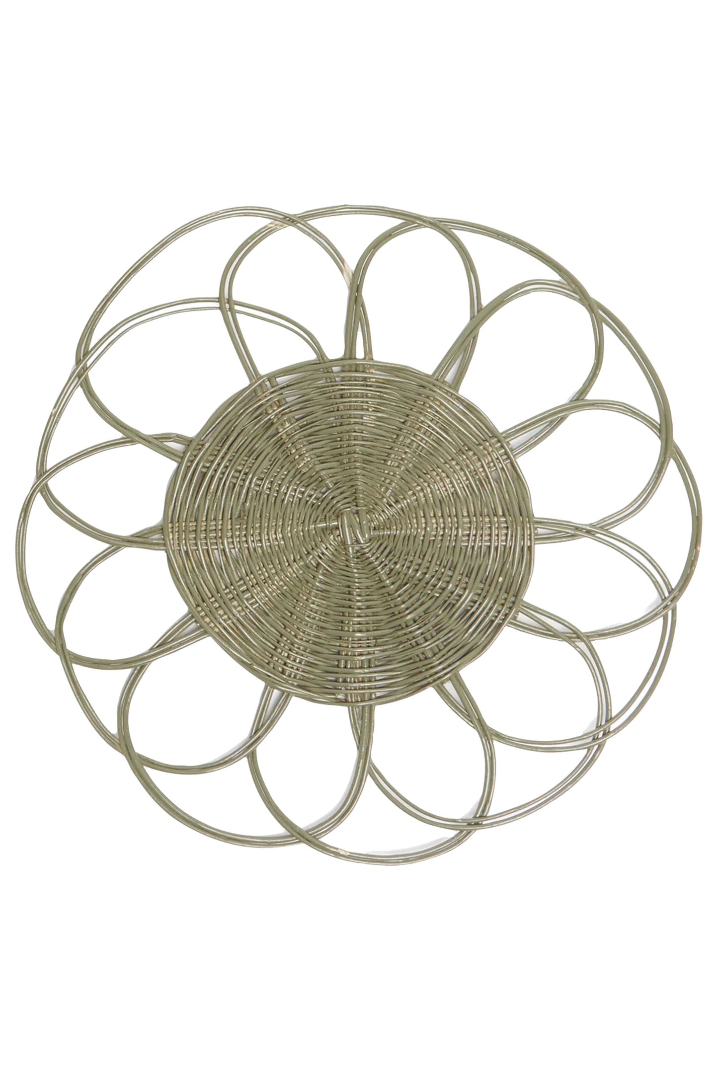 Wicker Flower Placemat