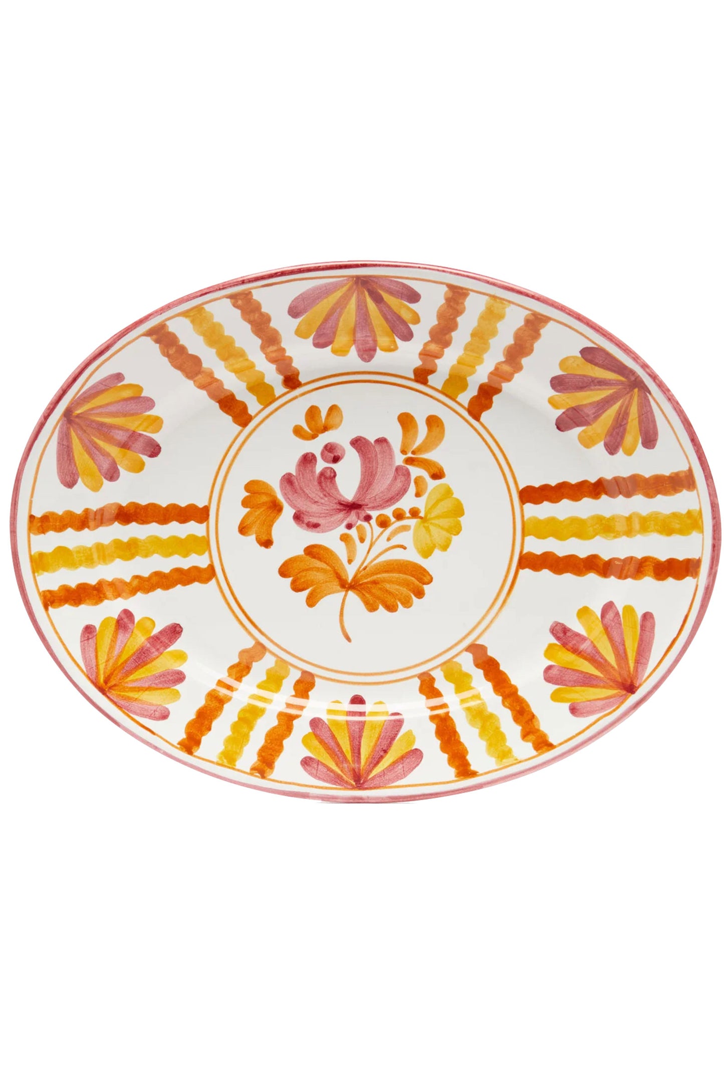 Blossom Hand-painted Porcelain Serving Platter