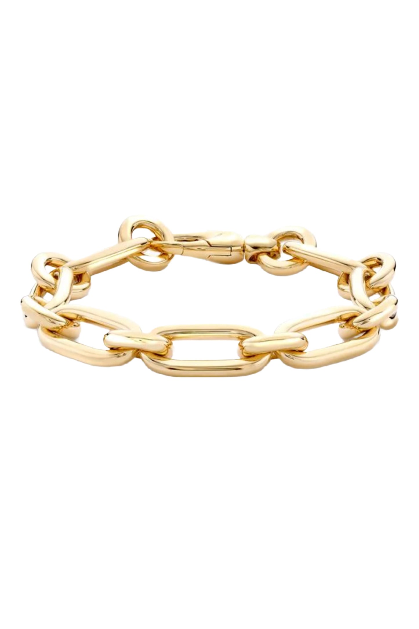 Havana Chain Bracelet In Yellow Gold