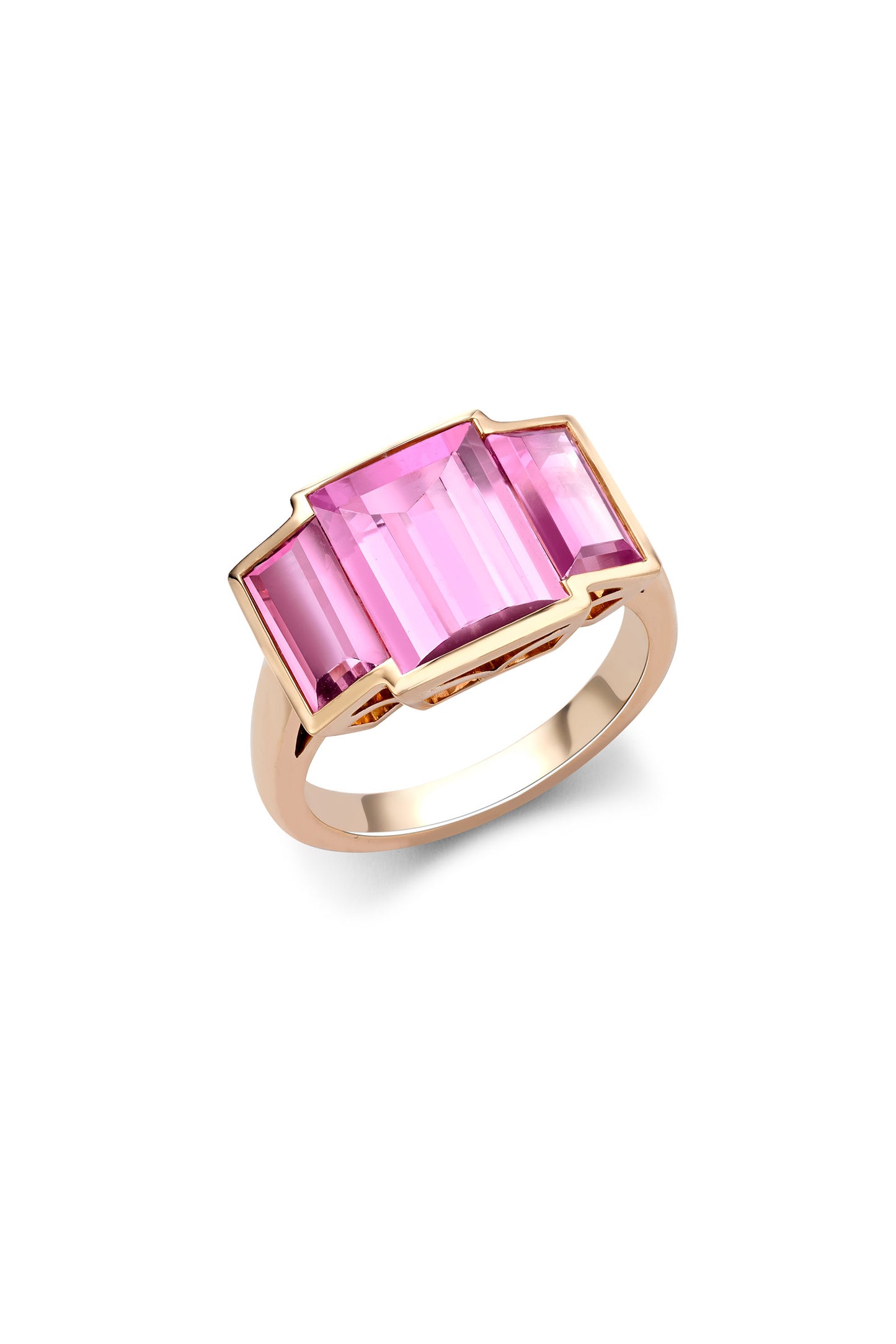 Pink Tourmaline Kingdom Ring