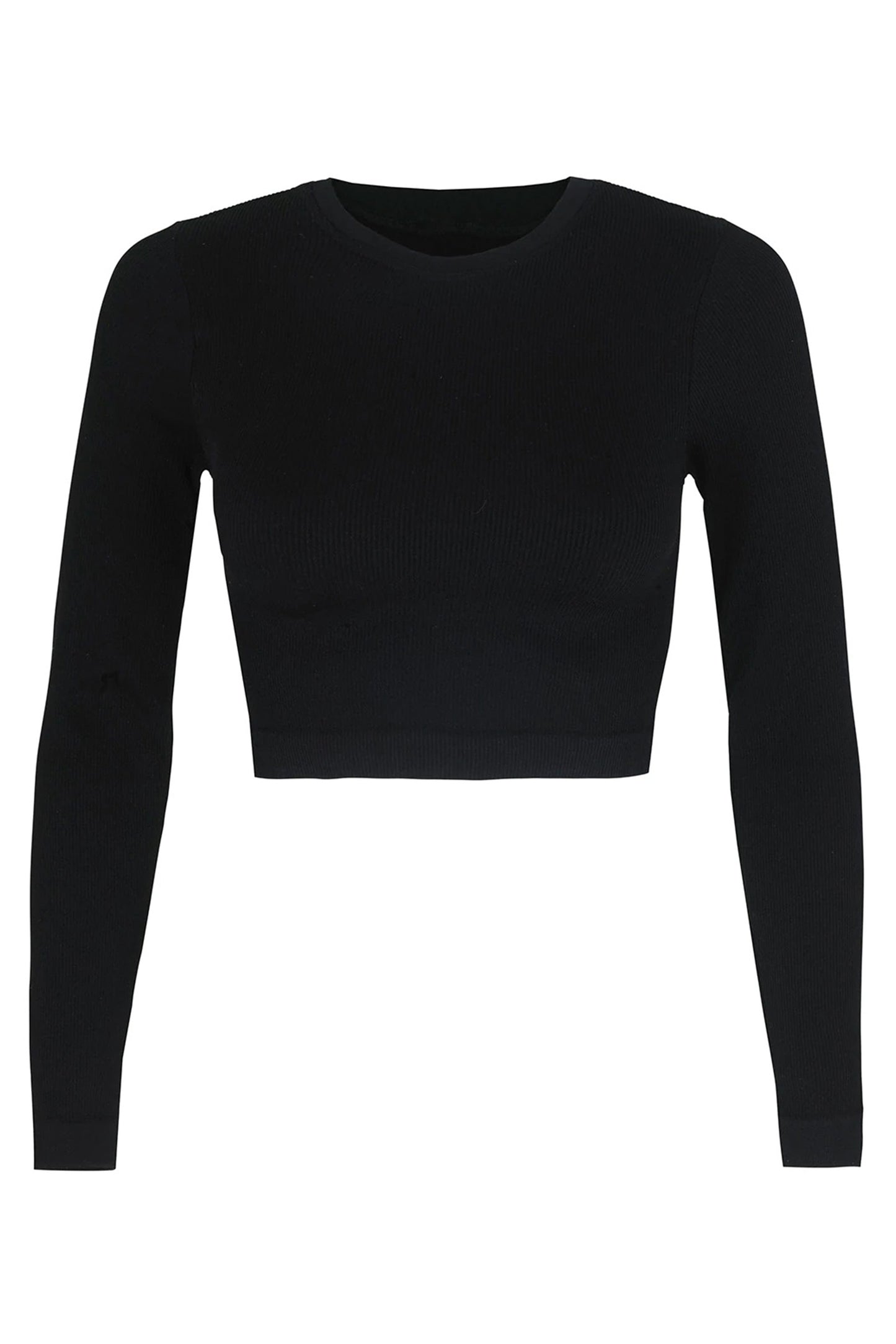 Evoke Ribbed Long-Sleeve Top