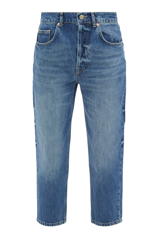 Carrot Cropped Organic-Cotton Jean