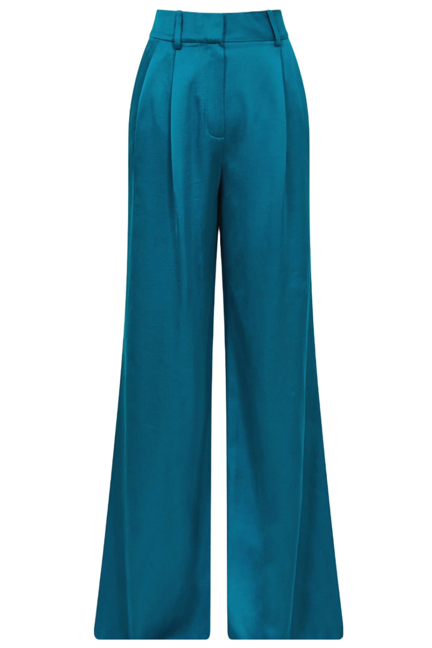 Rina Blue Wide Leg Trousers