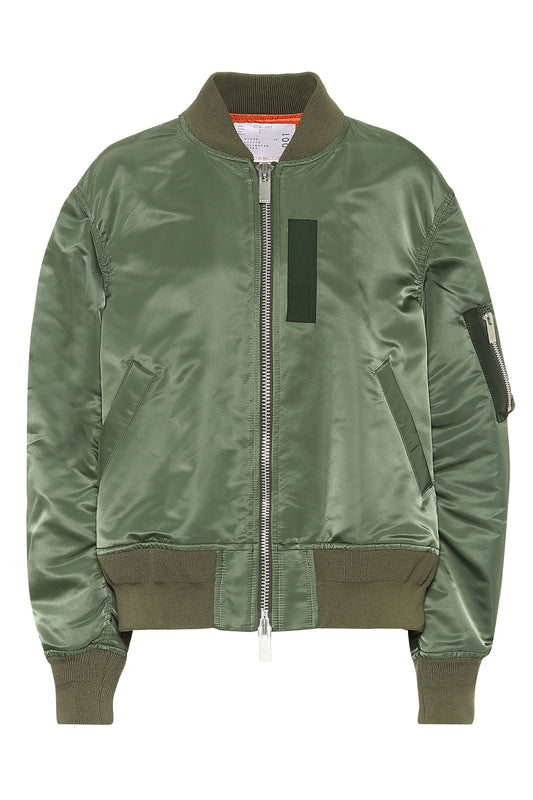 Nylon Bomber Jacket