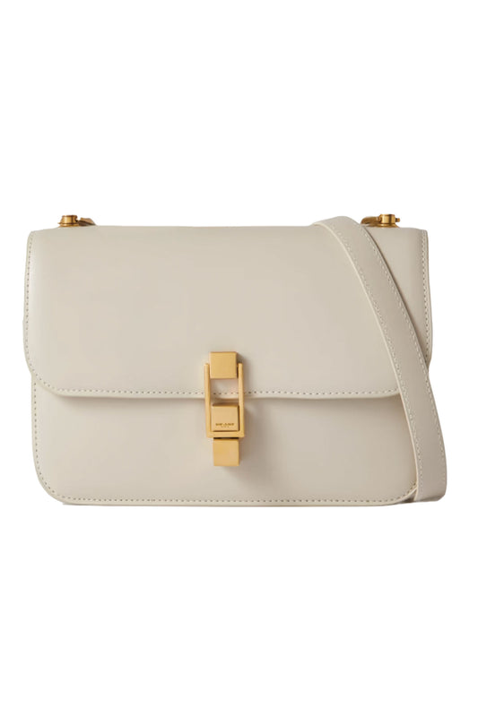 Le Carré Leather Shoulder Bag