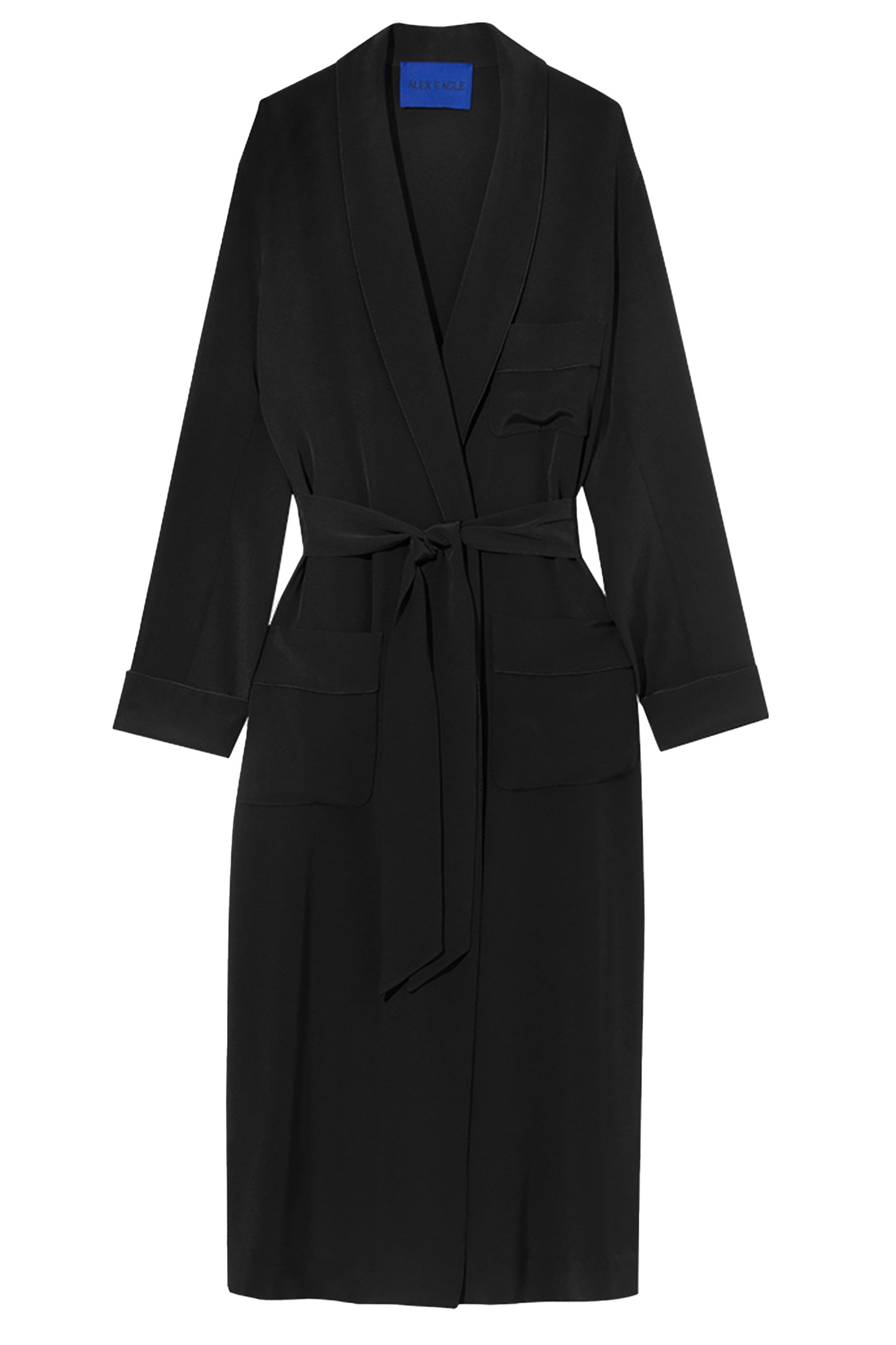 The Midnight Silk Robe