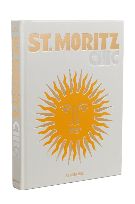 St. Moritz Chic Hardcover Book
