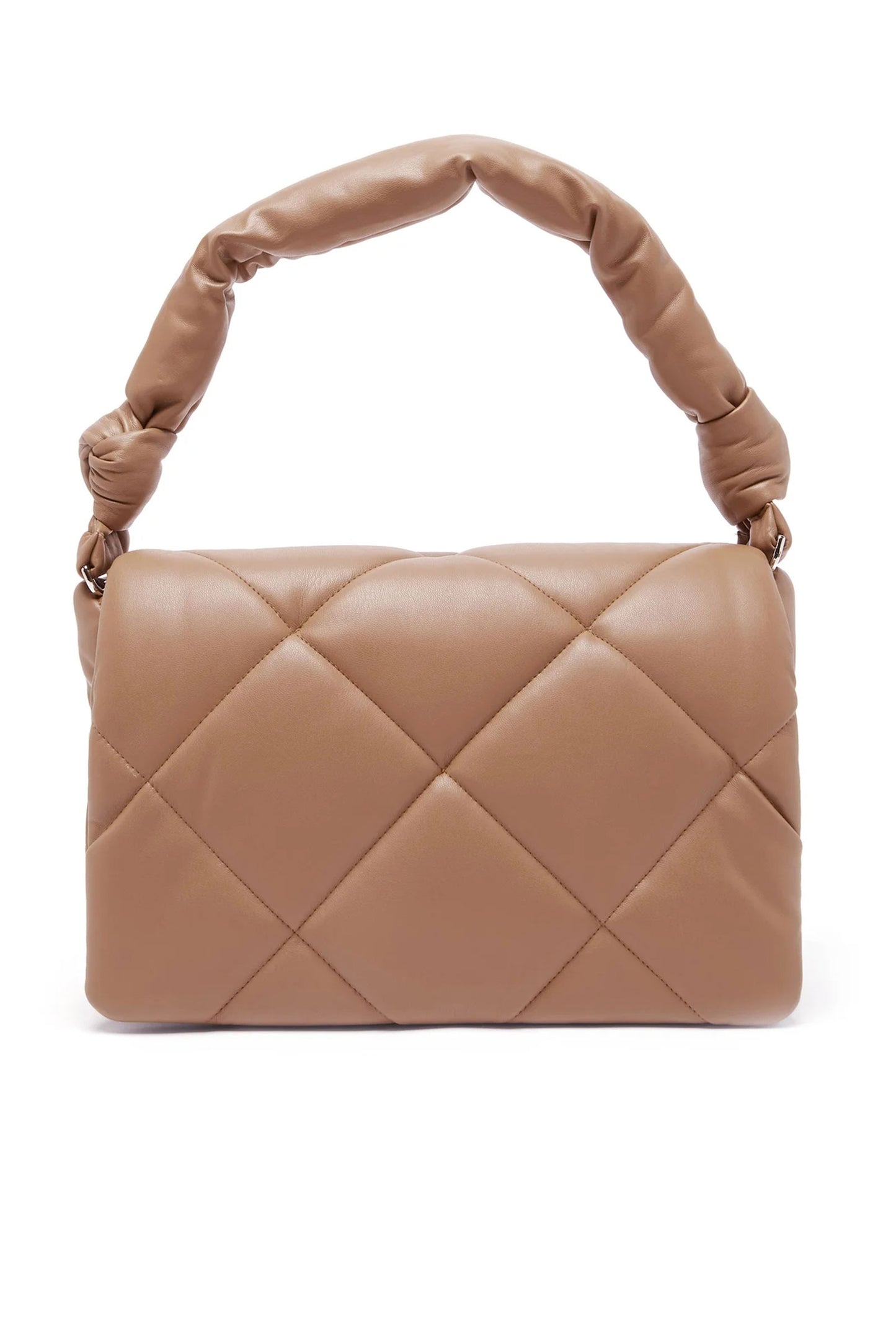 Wanda Mini Quilted Faux-Leather Shoulder Bag