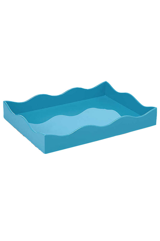 Belles Rives Scalloped-Edge Mini Lacquer Tray