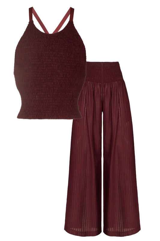 Barbara Wide-leg Trousers
