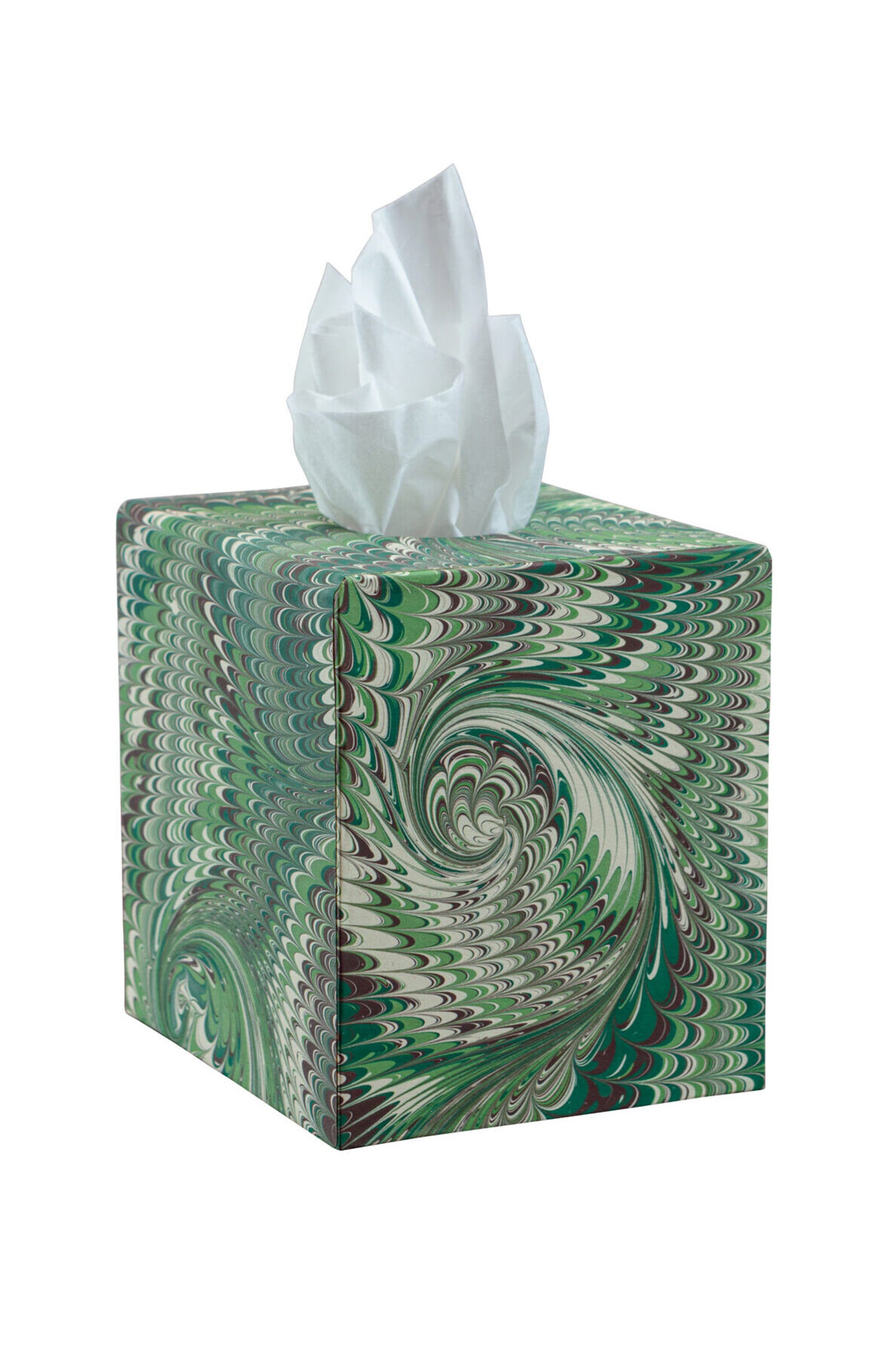 Green Tissue Box