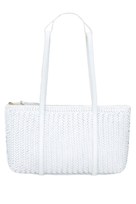 White East West Shoulder Bag